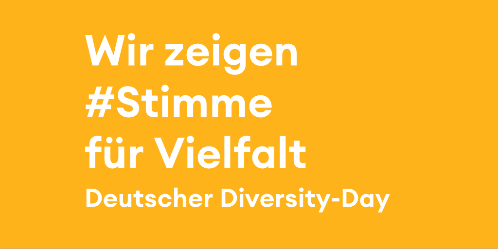 Wir zeigen #Stimme für Vielfalt